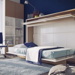 Genio T - Twin Wall Bed with Table - Kids Bedroom Furniture Sets