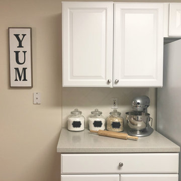 Designated baking area