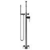 Elba Free-Standing Floor-Mounted Bathtub Filler Faucet With Hand Shower
