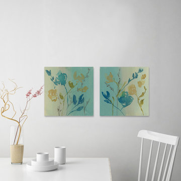 Spa & Sage Bouquet III Diptych