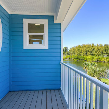 New Home Launch balcony in Cocoa Beach