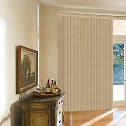 Levolor - Levolor Vinyl Vertical Blinds: S-Curved Grass Weave - Vertical Blinds