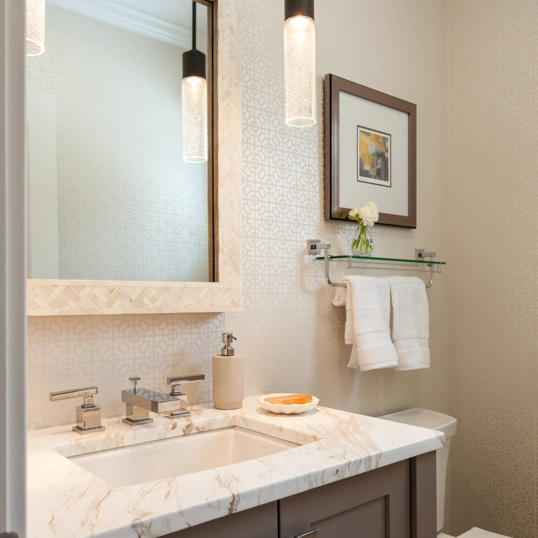 Powder Rooms & Small Bath Ideas