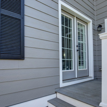 Partial Siding Replacement | Full House Painted