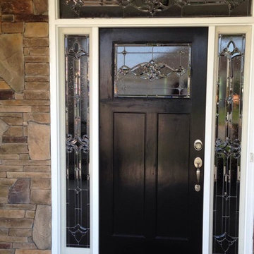 Stained Glass Doors