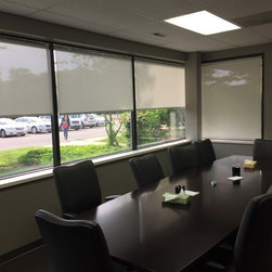 Office Blackout Shades - Window Treatments