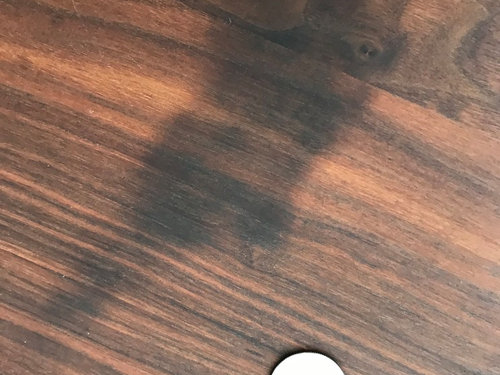 How To Refinish Get Rid Of Scratches Marks On A Walnut Island Top