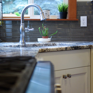 Painted White Kitchen