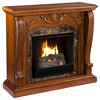 Cardona Gel Fuel Fireplace, Walnut