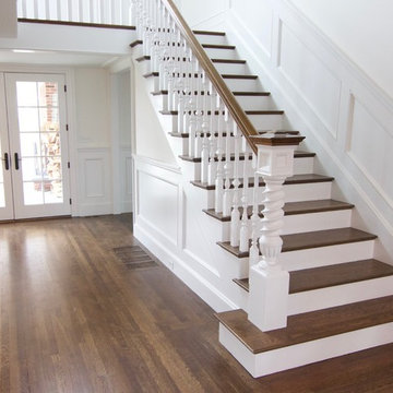 Dark Stained Floors