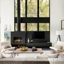 Idylwild fireplace wall