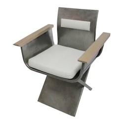 Fauteuil STEEL - アームチェア・アクセントチェア