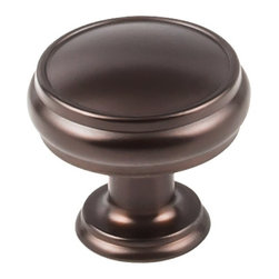 Top Knobs - Eden Knob 1 3/8 Inch Oil Rubbed Bronze - Cabinet And Drawer Knobs