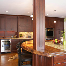 Cincinnati, OH - Transitional - Walnut Wood Countertop - Kitchen Countertops