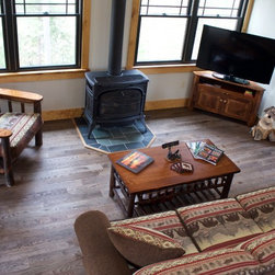 Keene Cabin NEW Kitchen & Bath - Engineered Wood Flooring