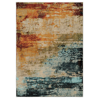 Sedona 6365A Blue/Red 2'3" x 7'6" Rug