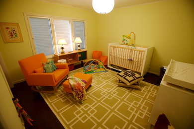 Mid-sized trendy nursery photo in San Francisco