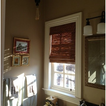 Hunter Douglas Woven Wood Roman Shades