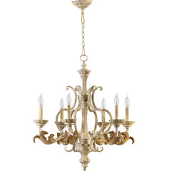 Florence 9-Light Chandelier, Persian White