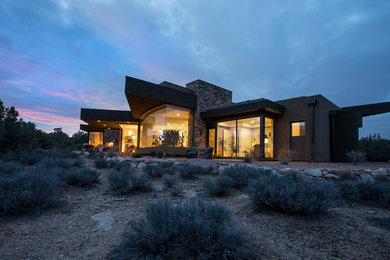 Example of a trendy home design design in Other