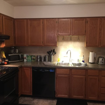 Rochester Oak Cabinet Refinish