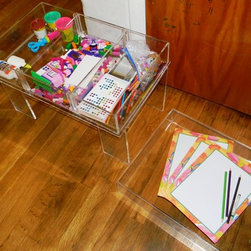 Lego / Craft table, great for kids - Kids Storage Benches And Toy Boxes