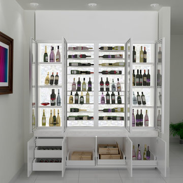 Palm Beach Wine Wall Cabinet