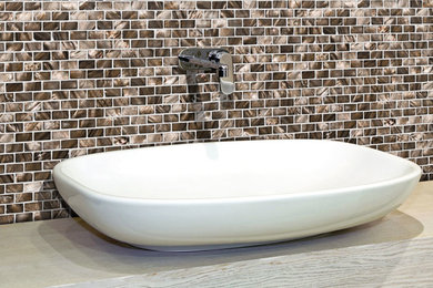 brick mother of pearl shell tiles for bathroom