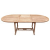 Seven Seas Teak Oval Extension Table