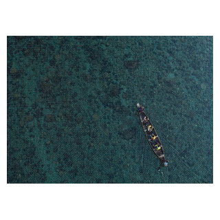 Aerial Shots From An Airplane 65 Area Rug, 5'0