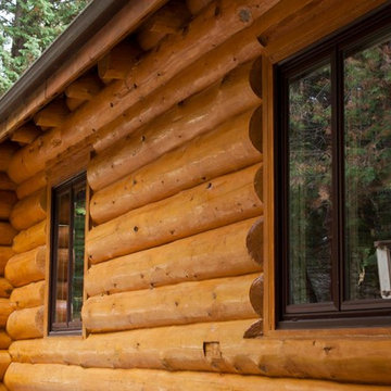 Beautiful Country Log Home