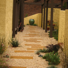 Backyard strip area