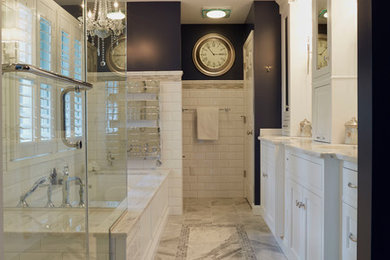 Example of a classic bathroom design in Baltimore