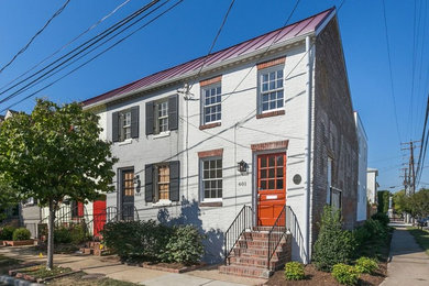 Example of a classic exterior home design in DC Metro
