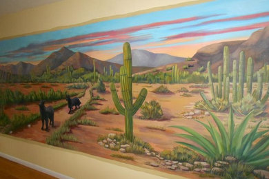 Southwestern mural