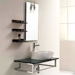 Glass Bathroom Vanities - Bathroom Vanities And Sink Consoles