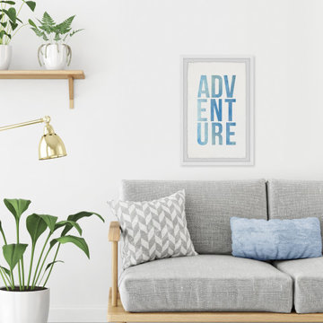 "Big Adventure" Framed Painting Print