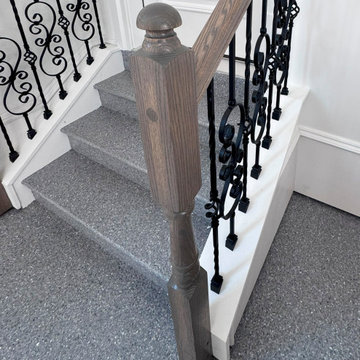 Project #135 | A Vibrant Double Curved Staircase