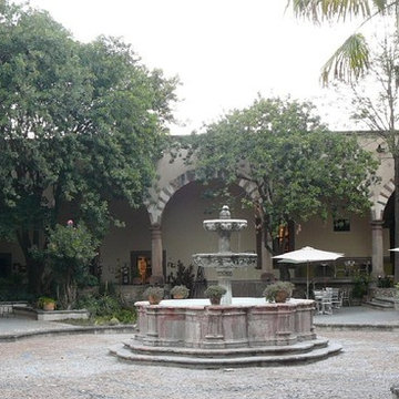 Exterior water Fountains for Pools and Walls, Mediterranean Style