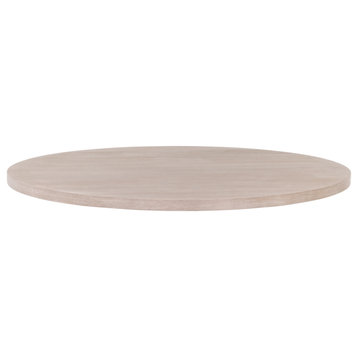Turino 54" Round Dining Table Wood Top