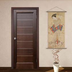 "Lagoon" wenge hallway interior door. - Interior Doors