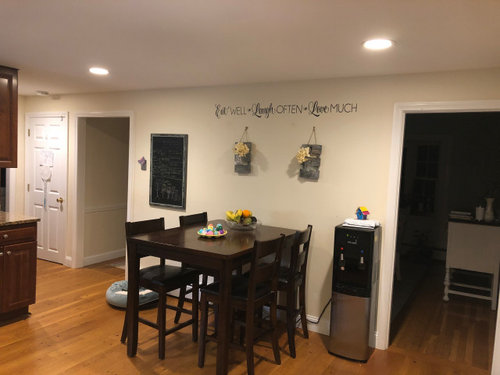 Kitchen accent wall advice