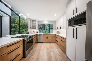 Example of a kitchen design in Miami