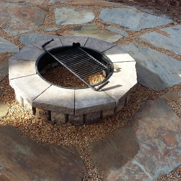 Stone patios and walkways