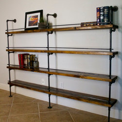 Various custom shelving completed - Desks And Hutches