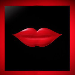 'Those Lips' Concept Sculpture - Sculptures