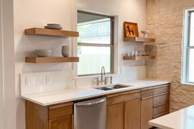 Minimalist kitchen photo in Other