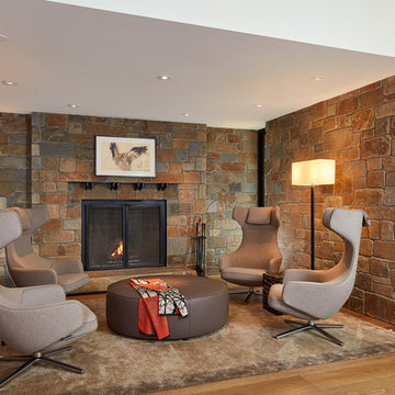 Contemporary Family Room