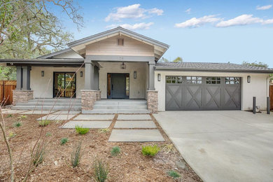 Example of a one-story exterior home design in Other