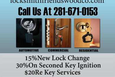 Locksmith Friendswood CO